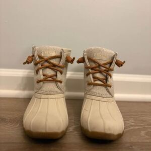Kids Sperry Saltwater Boots – Size 13 (Waterproof Duck Boots)